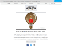 Tablet Screenshot of ledlightened.com